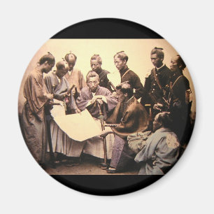 Samurais circa 1868-1869 magnet