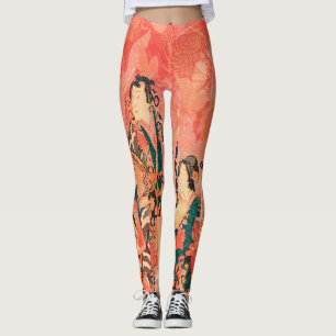 Samurais im Kimono Leggings