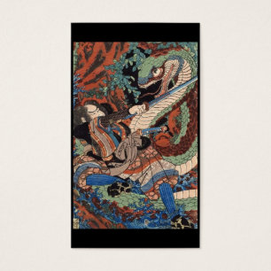 Samurais japanisches malendes C. 1800's