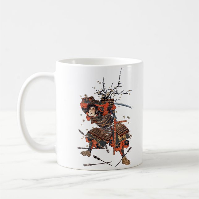 Samurais Kaffeetasse (Links)