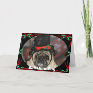 Samweihnachten, Bah Summen-Mops Feiertagskarte