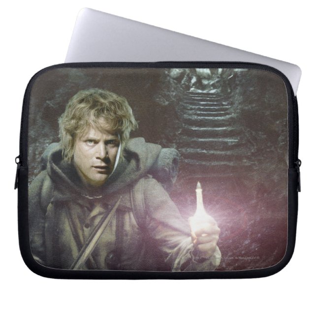 Samwise und SHELOB™ Laptopschutzhülle (Vorderseite)