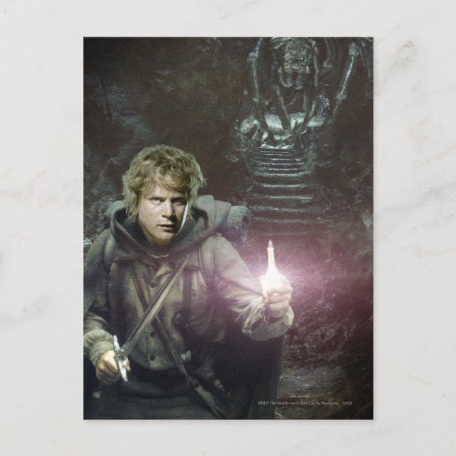 Samwise und SHELOB™ Postkarte (Vorderseite)