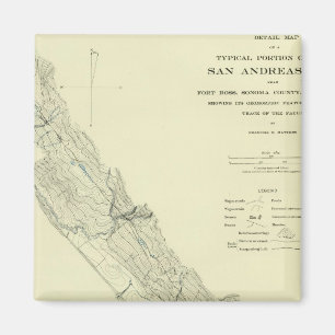 San Andreas Rift nahe Fort Ross Magnet