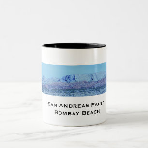 San- Andreasstörungs-Tasse 2 Zweifarbige Tasse