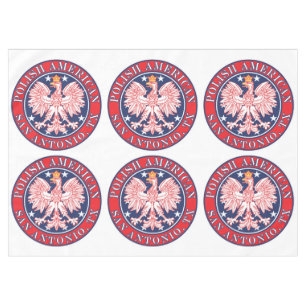 San Antonia Texas Polnischer Adler Tischdecke