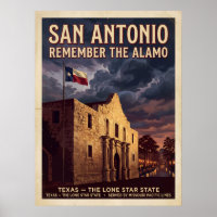 San Antonio Alamo Denke an die Alamo