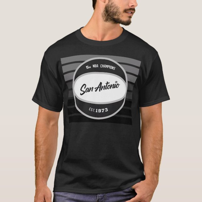 San Antonio Basketball T-Shirt (Vorderseite)
