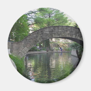 San Antonio Bridges Riverwalk Magnet