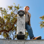 San Antonio City Map Skateboard<br><div class="desc">Eine einzigartige Karte der schönen Stadt San Antonio. Dieses Skateboard zeigt eine Straßenkarte der Stadt in einem schwarzen Rahmen oben und unten. Eine lustige Art,  die Stadt,  in der Sie Liebe haben,  zu repräsentieren!</div>