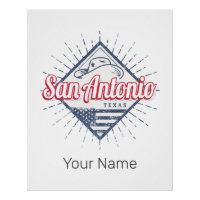 San Antonio City Texas United Staaten Vintag USA