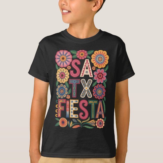San Antonio Fiesta T-Shirt (Vorderseite)