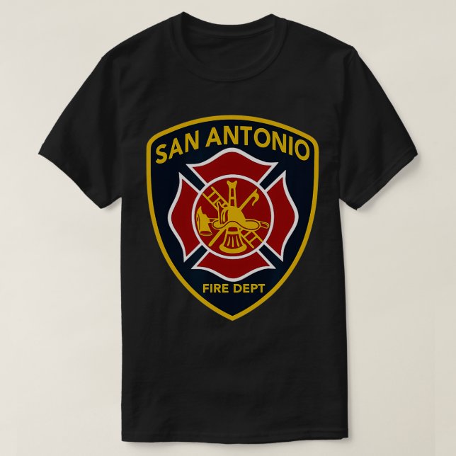 San Antonio Fire Department  T-Shirt (Design vorne)