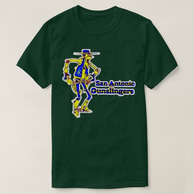 San Antonio Gunslingers T-Shirt (Design vorne)
