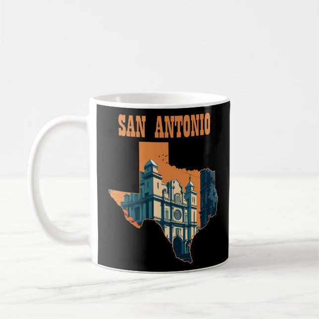 San Antonio Kaffeetasse (Links)