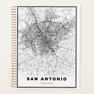 San Antonio Karte Planer