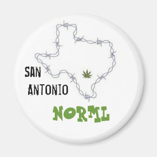 San Antonio NORML Swag Magnet