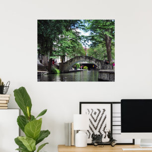 San Antonio River Walk Poster
