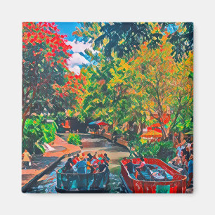 San Antonio Riverwalk Magnet