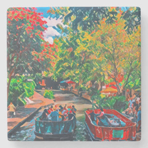 San Antonio Riverwalk Steinuntersetzer