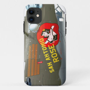 San Antonio Rose B-24 Nose Art (Vintage Rumpf) Case-Mate iPhone Hülle