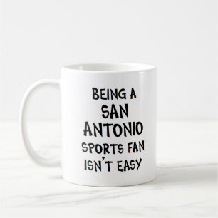 San Antonio Sportfan zu sein Kaffeetasse