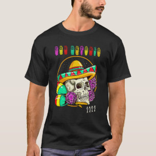 San Antonio Texas 2022 Souvenir Fiesta Mexican Ar T-Shirt