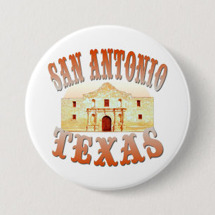 San Antonio Texas Button