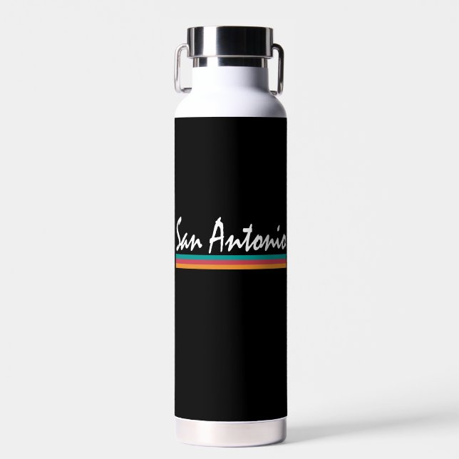 San Antonio Texas Fiesta Colors Trinkflasche (Vorne)