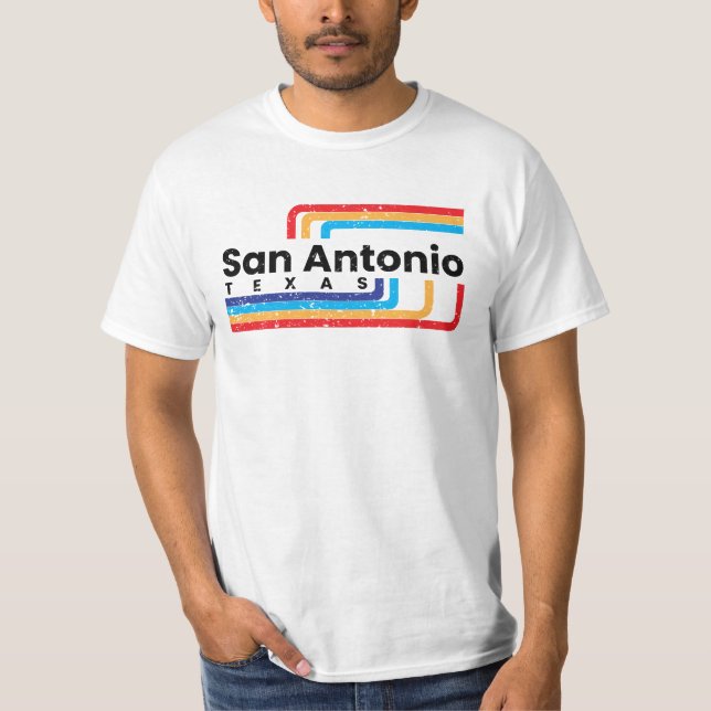 San Antonio Texas Geschenke TX San Antonio T-Shirt (Vorderseite)