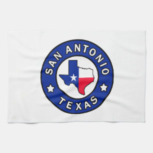 San Antonio Texas Geschirrtuch
