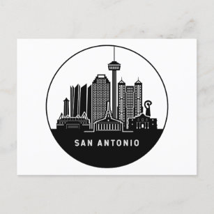 San Antonio Texas Postkarte
