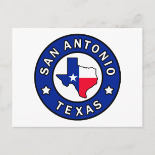 San Antonio Texas Postkarte