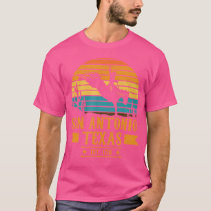 San Antonio Texas Rodeo Rider Rose San Antonio Te T-Shirt