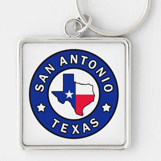 San Antonio Texas Schlüsselanhänger (Vorne)