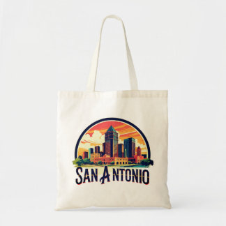 San Antonio Texas Skyline Tragetasche