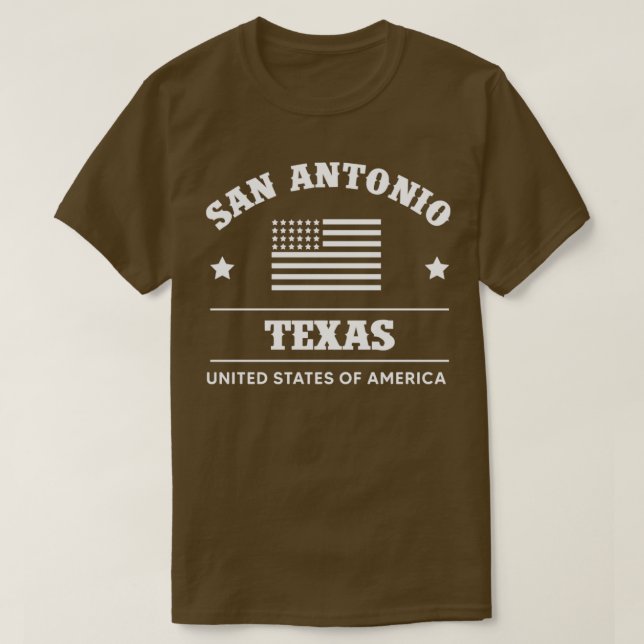 San Antonio Texas USA T-Shirt (Design vorne)