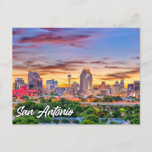 San Antonio, Texas, Vereinigte Staaten Postkarte