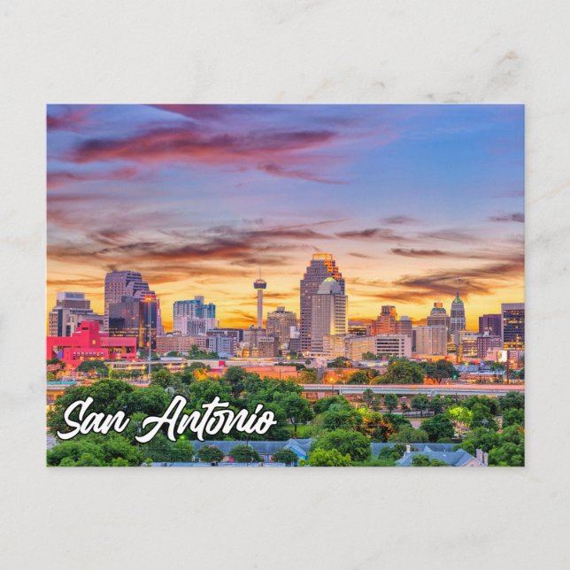 San Antonio, Texas, Vereinigte Staaten Postkarte (Vorderseite)