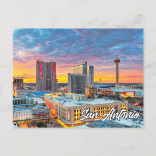 San Antonio, Texas, Vereinigte Staaten Postkarte