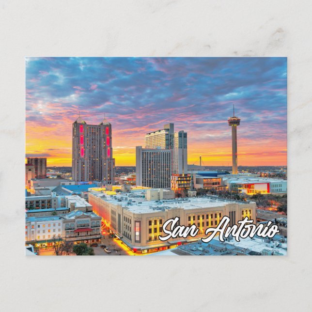 San Antonio, Texas, Vereinigte Staaten Postkarte (Vorderseite)