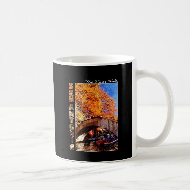 San Antonio, Texas: Walk Bridge Kaffeetasse (Rechts)