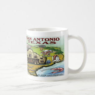 San Antonio TX Kaffeetasse
