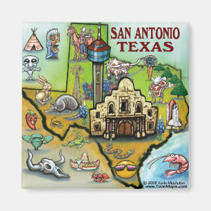 San Antonio TX Magnet