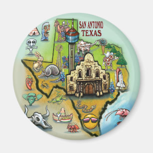 San Antonio TX Magnet