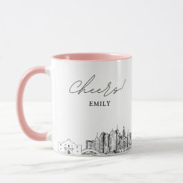 San Antonio Wedding Personalisiert Coffee Tasse