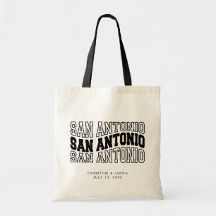 San Antonio Wedding Willkommen Tragetasche