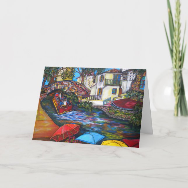 San- Antoniogruß-Karte Karte (Vorderseite)