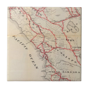 San Benito, Fresno, Monterey, San Luis Obispo Fliese