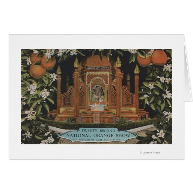 San Bernardino, CA - 22. Nationale Orange Show (Vorderseite (Horizontal))